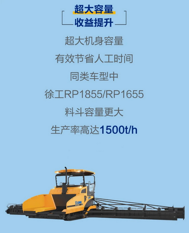 安博web版登录入口超大型摊铺机超大容量收益提升