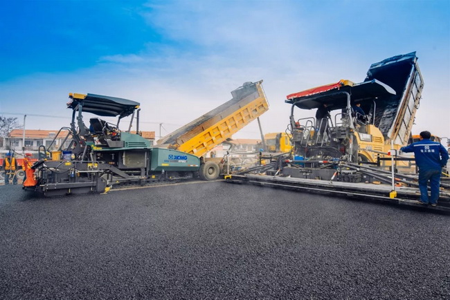 安博web版登录入口RP903助力河南重点道路施工项目